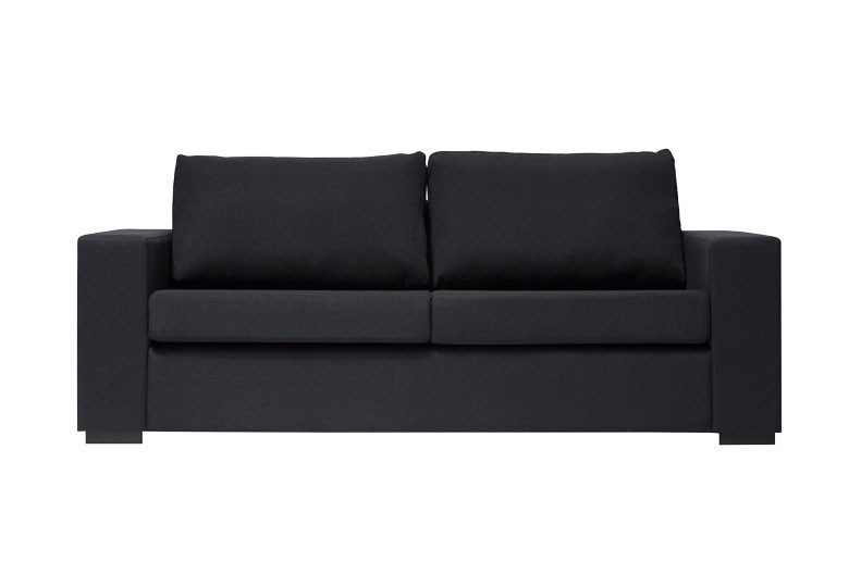 Rent a Sofa 2 seater black? Rent at KeyPro furniture rental!