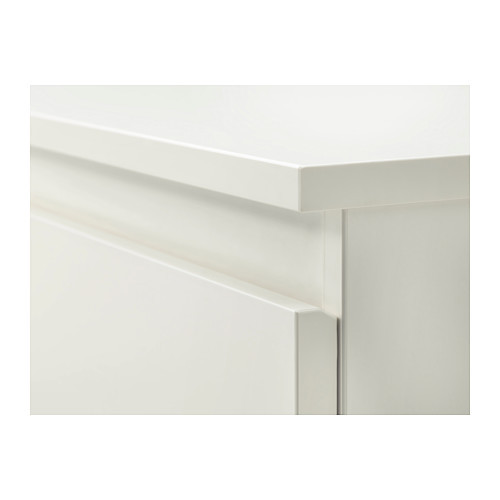Rent a Drawer cabinet Malm white? Rent at KeyPro furniture rental!