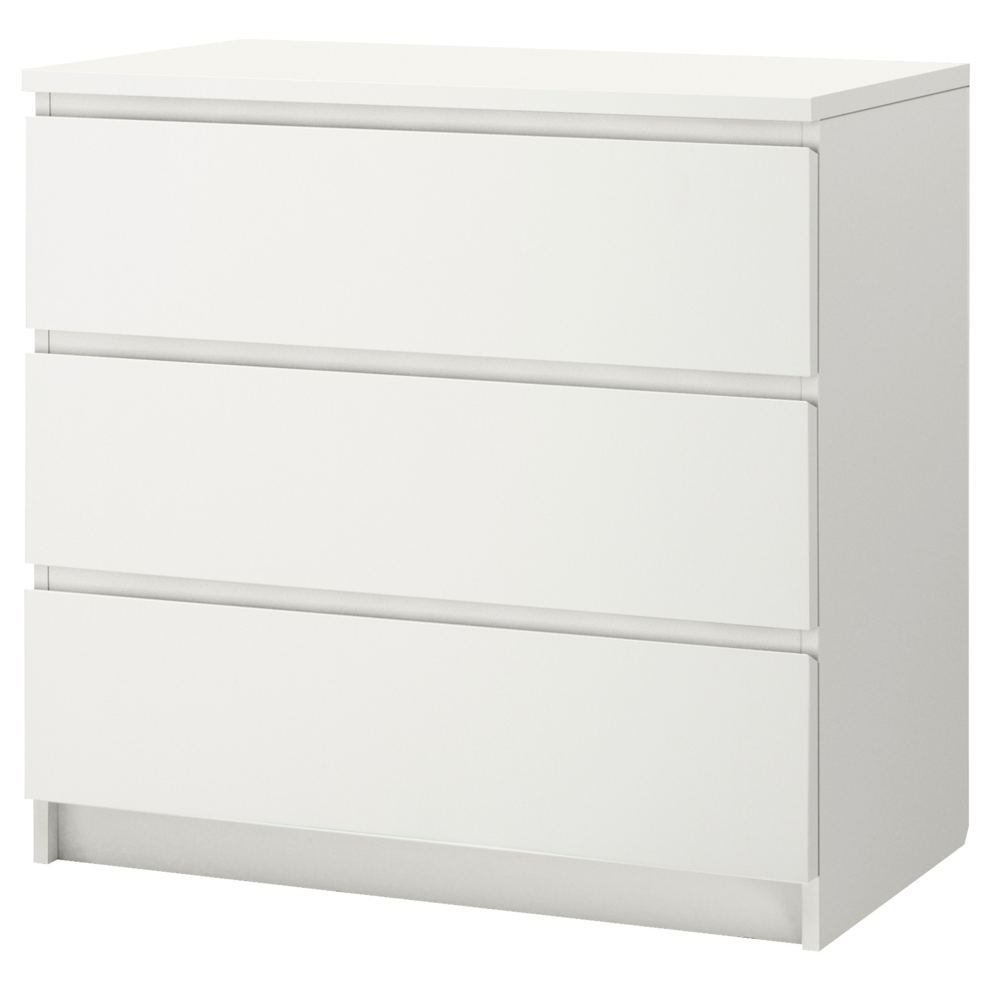 Rent a Drawer cabinet Malm white? Rent at KeyPro furniture rental!