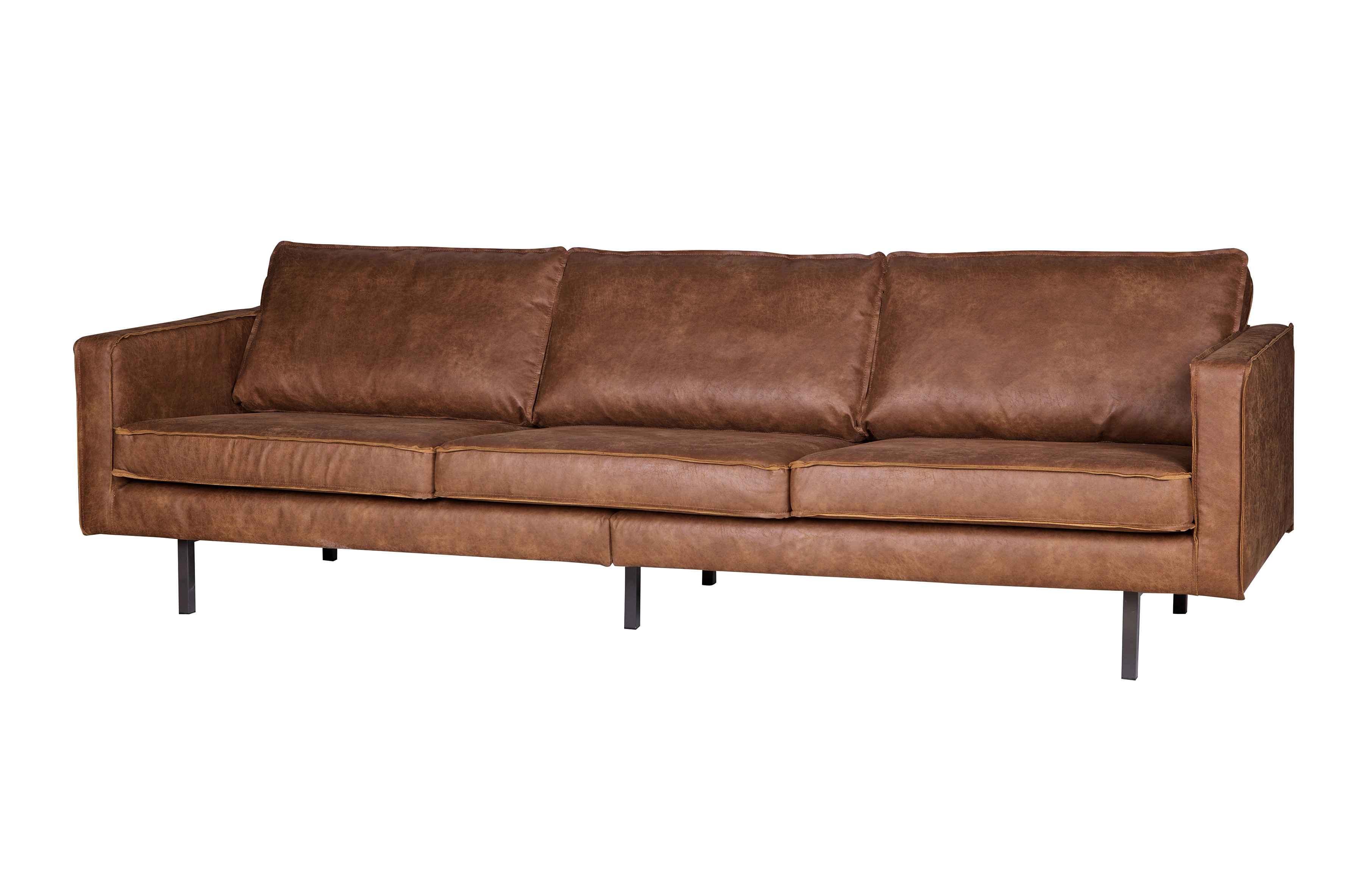 Rent a Sofa 3seater Rodeo cognac? Rent at KeyPro furniture rental!