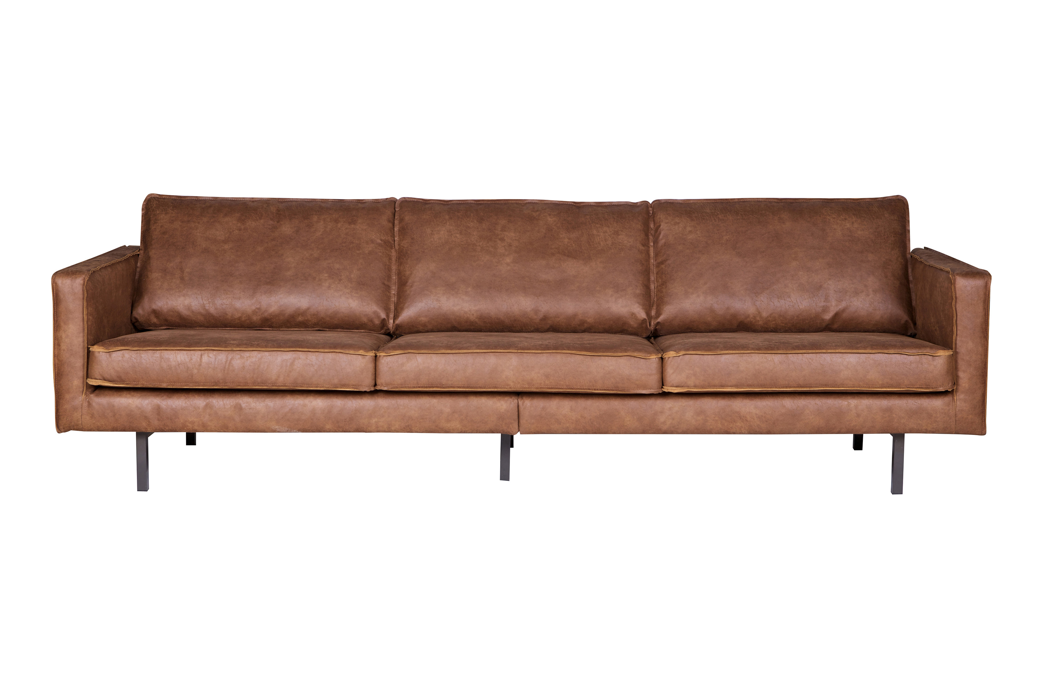 Rent a Sofa 3seater Rodeo cognac? Rent at KeyPro furniture rental!