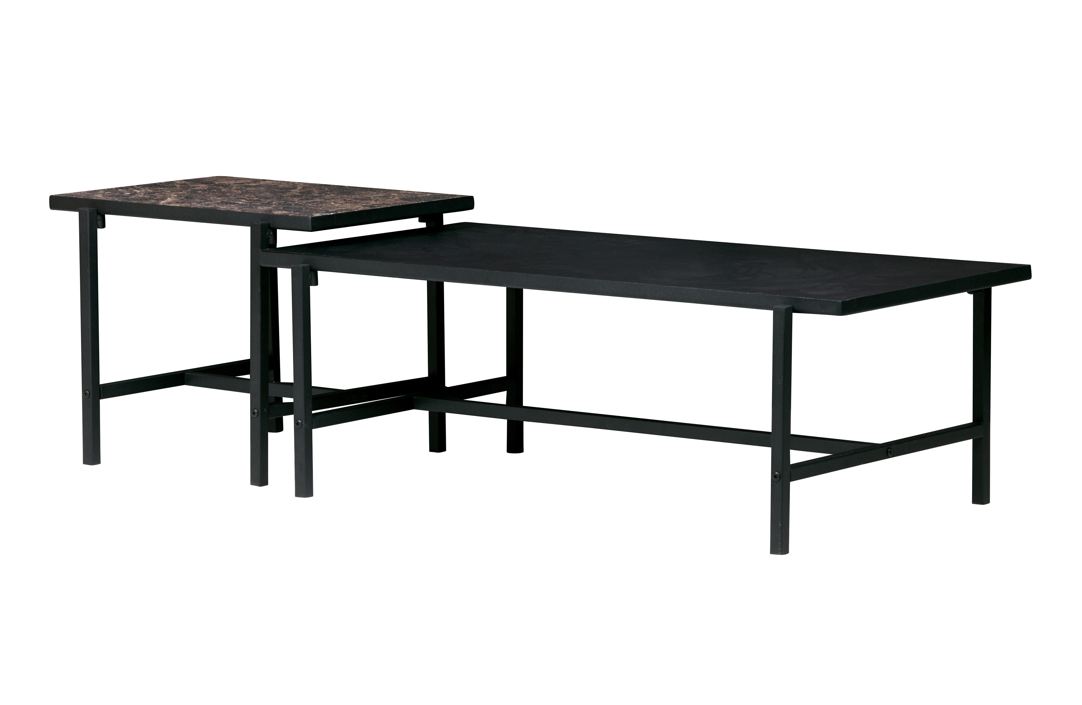 Rent a Side table Turn around black? Rent at KeyPro furniture rental!