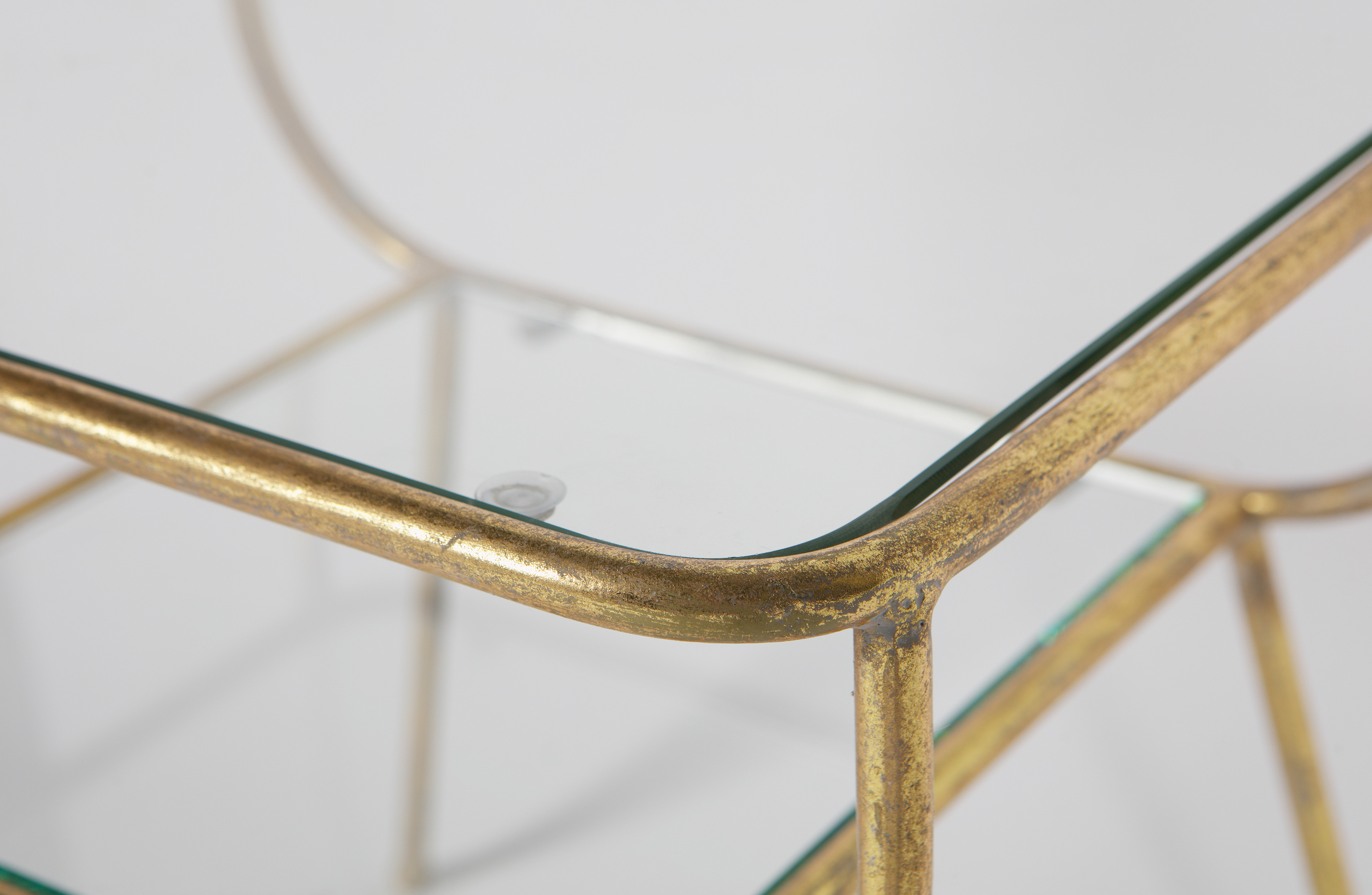 Rent a Side table Amazing metalglass antique brass? Rent at KeyPro furniture rental!