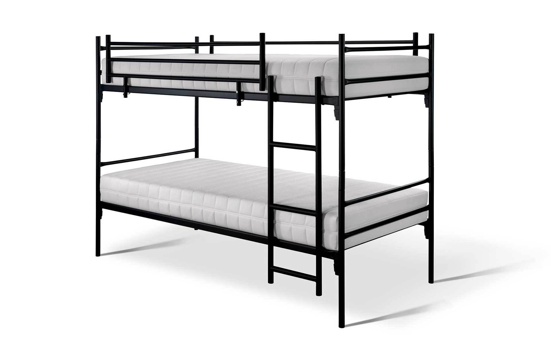 Rent a Bunk bed Divisible black? Rent at KeyPro furniture rental!