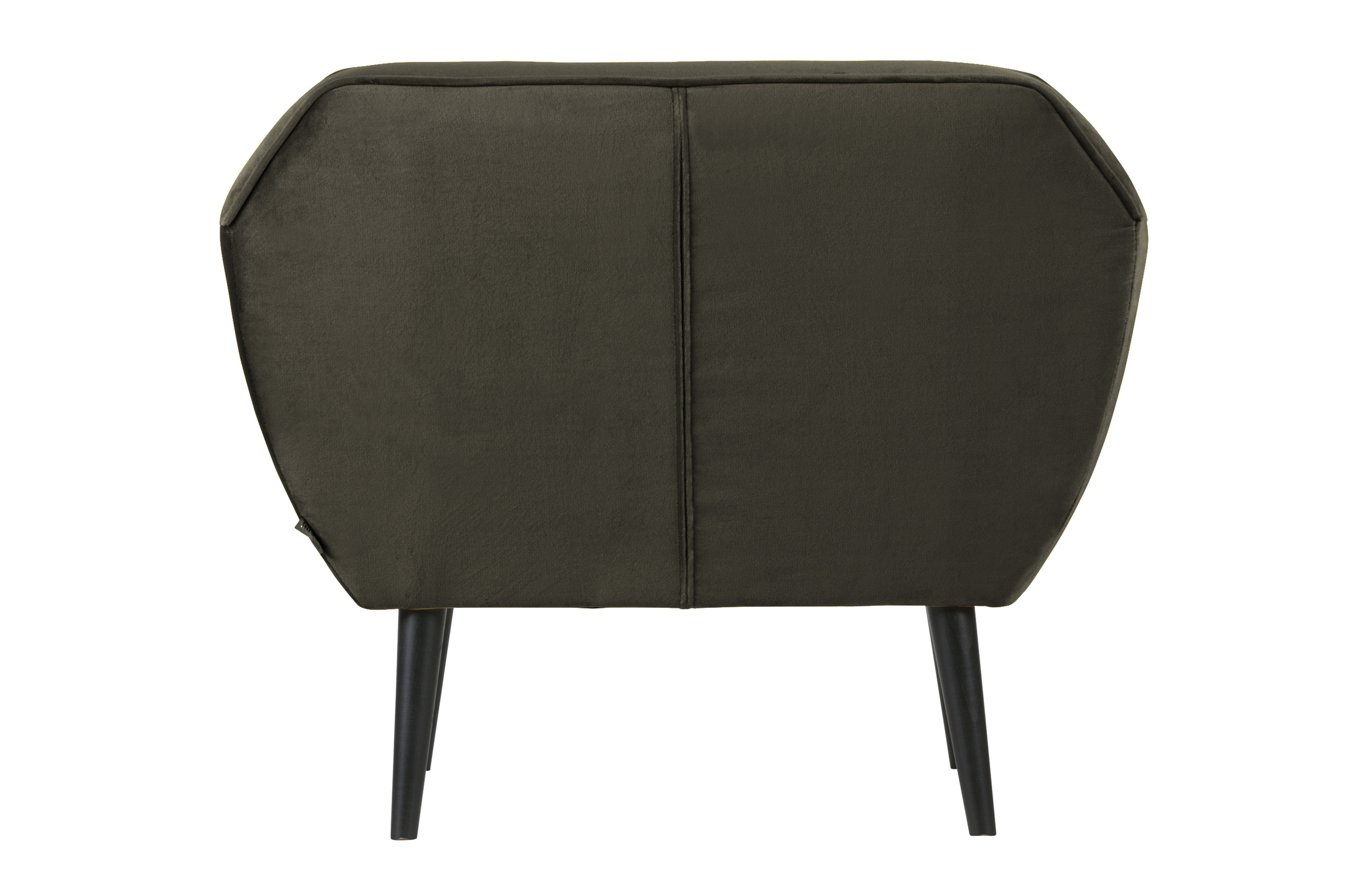 Fauteuil Rocco fluweel warm groen huren? Huur bij KeyPro meubelhuur!