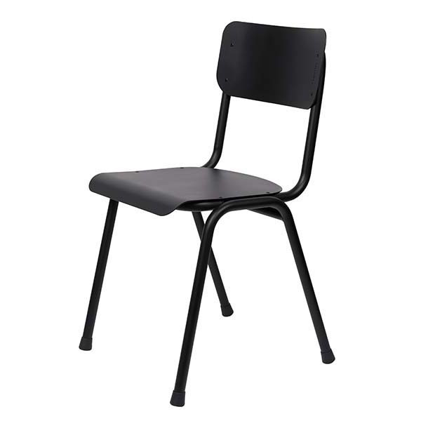 Rent a Garden chair Back to school black? Rent at KeyPro furniture rental!