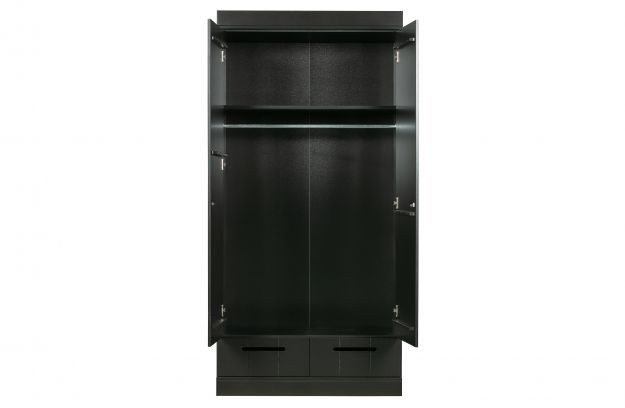 Rent a Closet Connect 2 drs drawers black? Rent at KeyPro furniture rental!