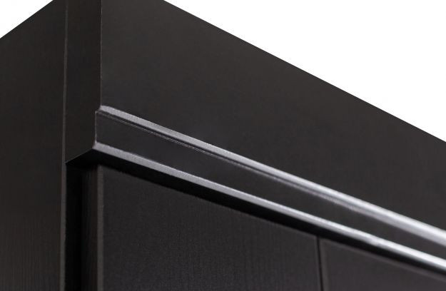 Kleiderschrank Connect 2tlg Schubladen schwarz mieten? Mieten Sie bei KeyPro Möbelverleih!