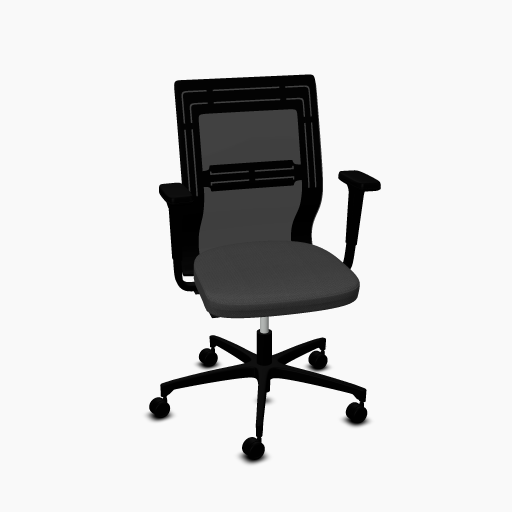 Rent a Office chair Tanya black? Rent at KeyPro furniture rental!
