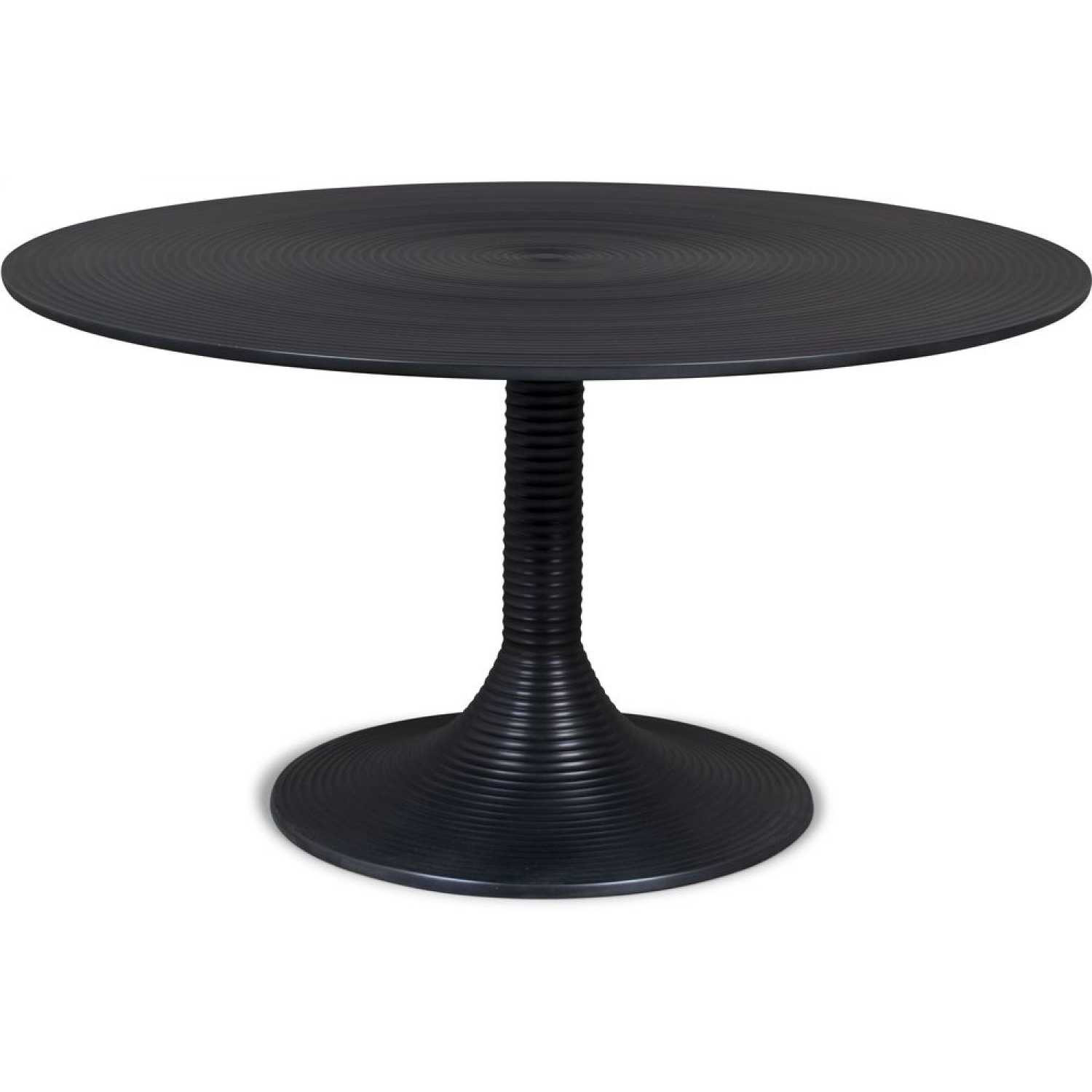 Rent a Side table Hypnotising round black? Rent at KeyPro furniture rental!