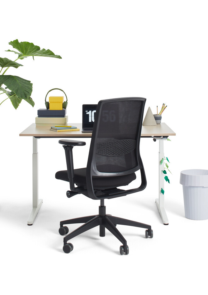 Rent a Office chair Zinn Smart black? Rent at KeyPro furniture rental!