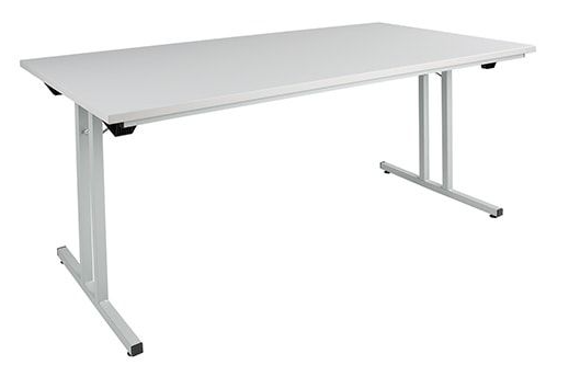 Kantine tafel 160x80 cm wit huren? Huur bij KeyPro meubelhuur!