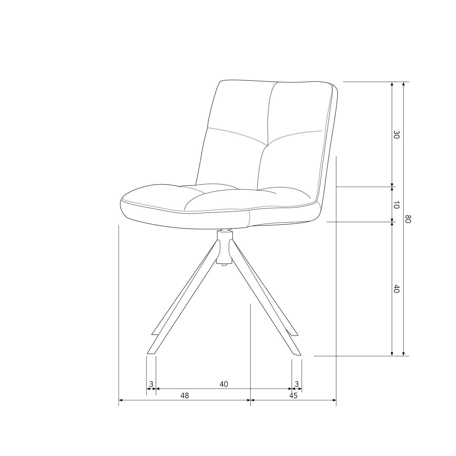 Fauteuil Vinny zand huren? Huur bij KeyPro meubelhuur!