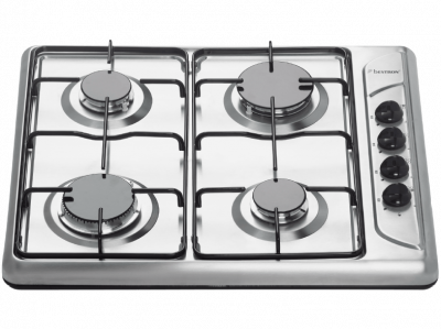 Rent a Gas cooktop Bestron silver? Rent at KeyPro furniture rental!