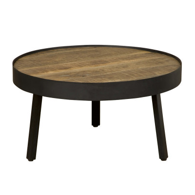 Rent a Coffee table round mango wood? Rent at KeyPro furniture rental!