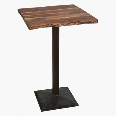 Rent a Dining table Acacia wood curved brown? Rent at KeyPro furniture rental!