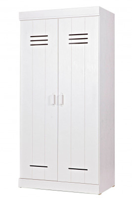Garderobekast Connect locker 2drs wit huren? Huur bij KeyPro meubelhuur!