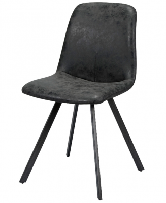 Rent a Dining chair leather look black? Rent at KeyPro furniture rental!
