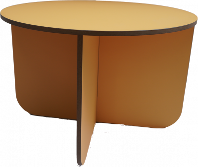 Rent a Side table Occony Circular yellow? Rent at KeyPro furniture rental!
